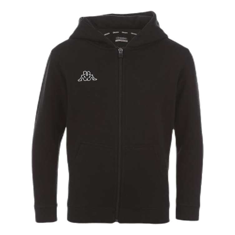 Kappa Omni FZ Sweathood Black