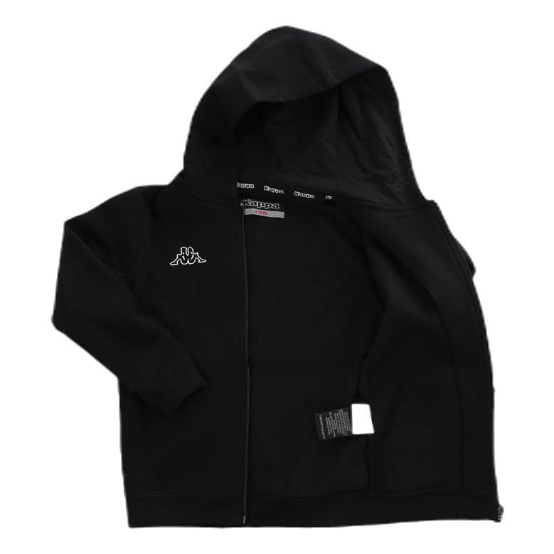 Kappa Omni FZ Sweathood Black - Image 4