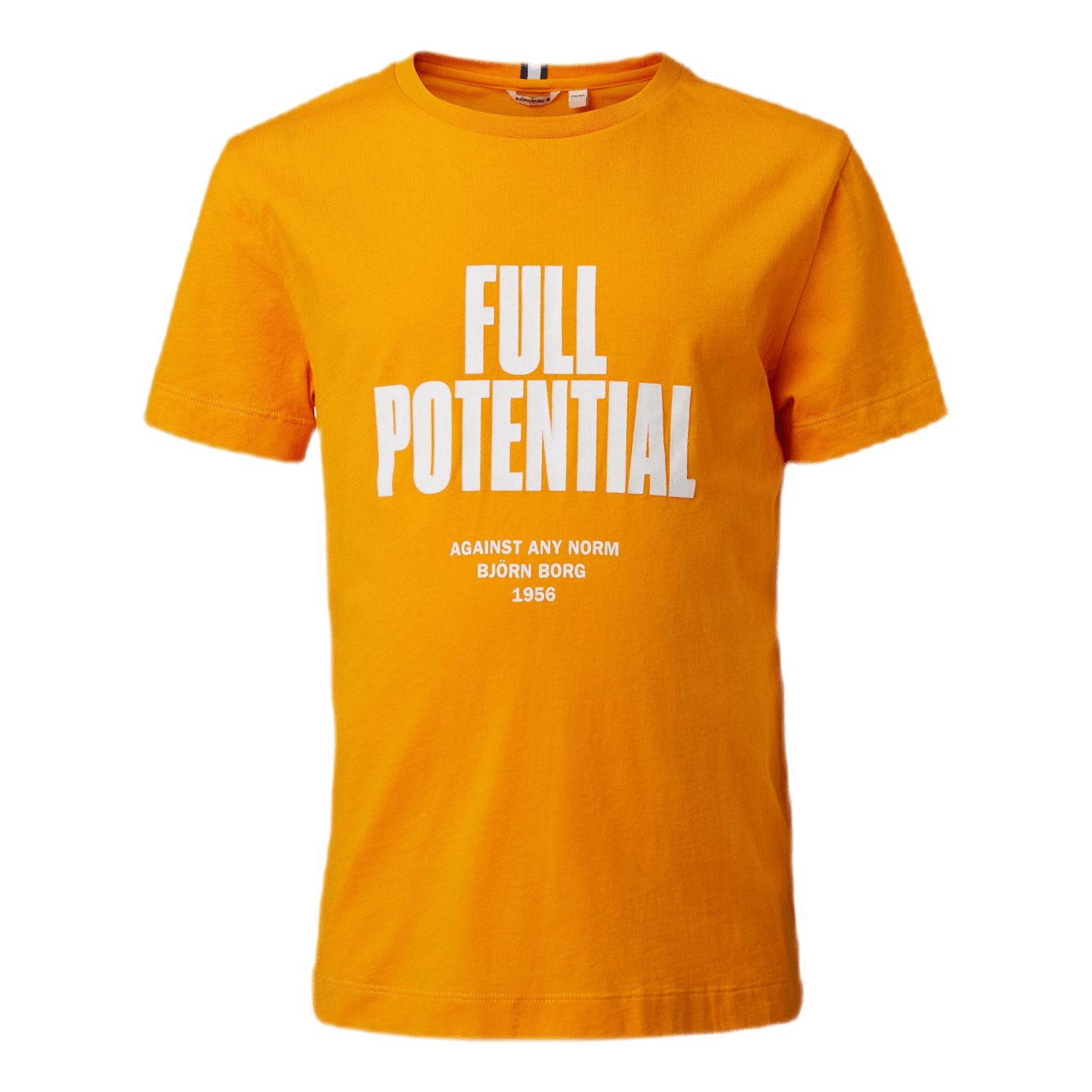 BJØRN BORG Jr Borg Sport Tee Yellow