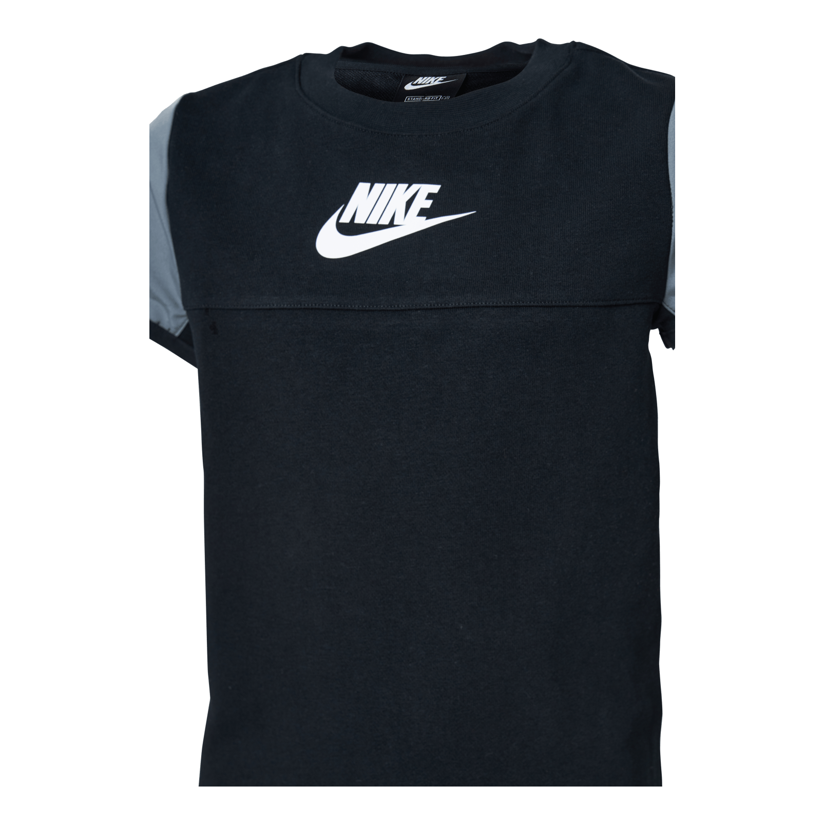 Nike Jr Mixed Material Tee Black - Image 4