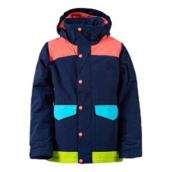 Burton Girls Echo Jackets Blue/Orange
