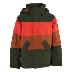 Burton Boys Symbol Jacket Orange/Green