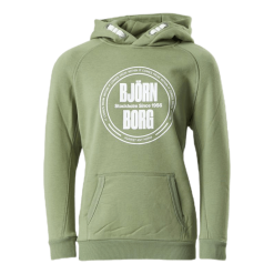 BJØRN BORG Jr Borg Sport Hoodie Green