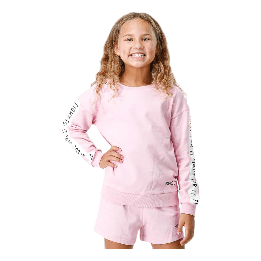 BLACC Jr Pansy Crewneck Pink - Image 2