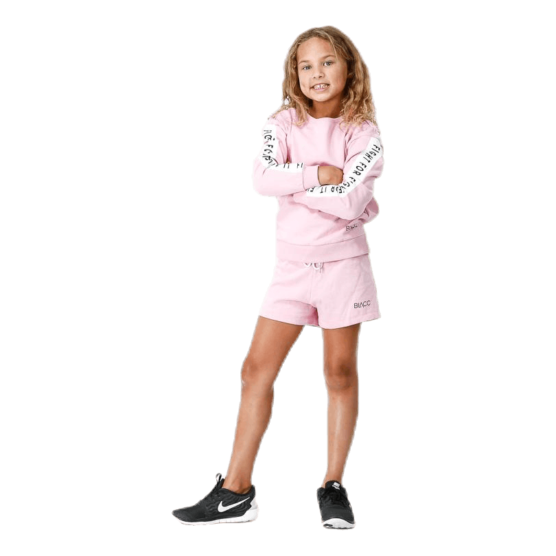 BLACC Jr Pansy Crewneck Pink - Image 4